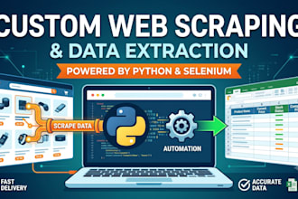 build a python web scraper for real estate data and b2b lead generation