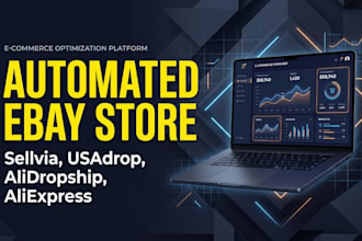 set up sellvia usadrop alidropship or aliexpress ebay store