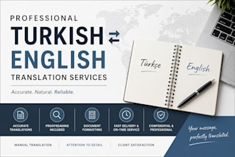 tr to en or en to tr content translate service