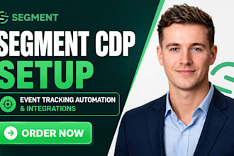 set up segment customer data platform event tracking automation and integrations
