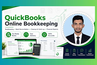 do bookkeeping, quickbooks cleanup, reconciliation, payroll