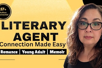 prepare a polished query letter and book proposal and submit to literary agents