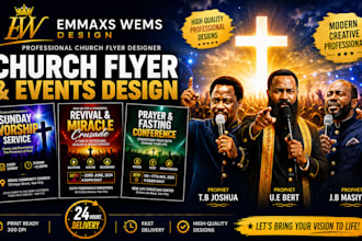 design modern church flyer worship flyer revival and conference flyer