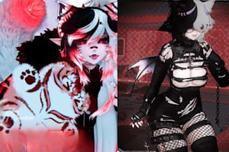 customize vrchat avatar edit outfits add toggles fix issues and upload to vrchat