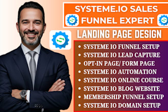 build systeme io funnel lead generation systeme io online course blogs website