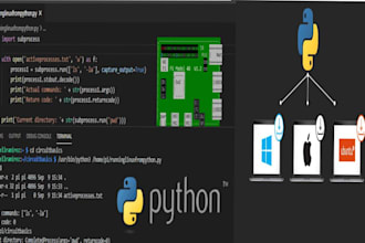 carry out linux os and python tasks for you