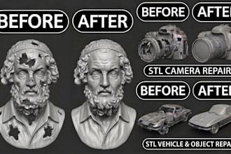 fix, repair and optimize your stl files for 3d printing