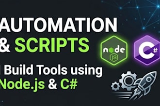 write custom automation scripts and web scrapers