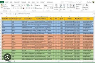 data entry specialist  PDF to excel or word