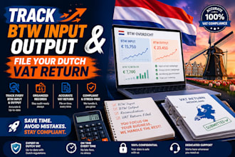 track btw input output record and file your dutch vat return belastingdienst
