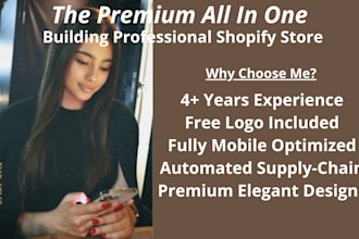 build professional shopify store