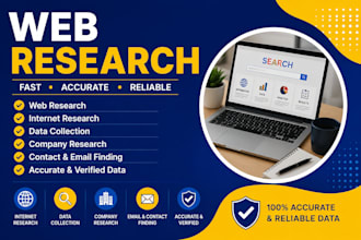 do professional web research