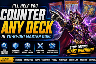 help you counter any deck in yu gi oh master duel