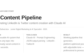 ai powered linkedin and twitter content creation
