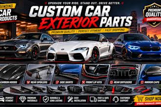 custom car body kits widebody kits and provide 3d cad modeling for manufacturing