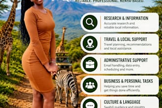 be your kenya virtual assistant for business and personal tasks