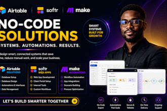 design airtable database airtable softr webapp airtable automation client portal