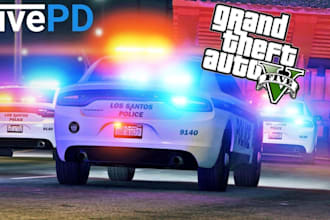 develop fivepd, lspdfr and nopixel inspired police rp server for fivem