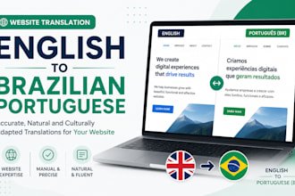 translate your website into brazilian portuguese