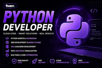 be your professional python developer