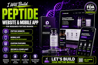build peptide website, setup and fix any size of stream deck flawlessly