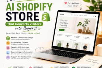 build an ai shopify store that converts visitors into buyers