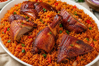 do jollof rice for your church programm