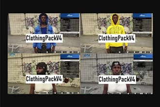 optimize and combine your fivem clothing packs, fivem clothing, custom clothing