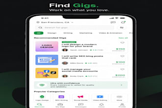 design app screenshot for ios and android