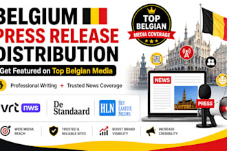 write and distribute your belgium press release to top belgium media outlets