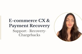 handle ecommerce customer support, payment recovery and chargebacks