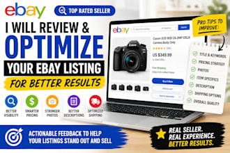 review and optimize your ebay listing for better buyer appeal