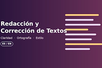 write or proofread your spanish language content
