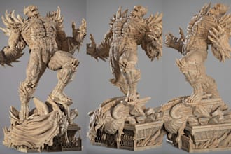 3mf,stl digital sculpt,miniature,3d gymnast figurine,warhammer,3dprint,bambu lab