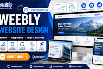 design, redesign, fix, or customize your weebly website professionally