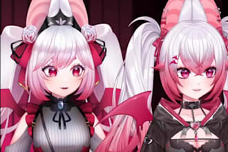 rig, fix or optimize vrchat avatars, rigging, vroid, mmd, vtuber or vrm in blend