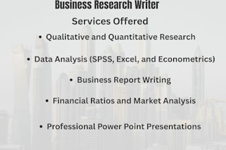 write qualitative and quantitative business management research articles