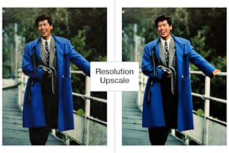 upscale and restore the quality of your photo