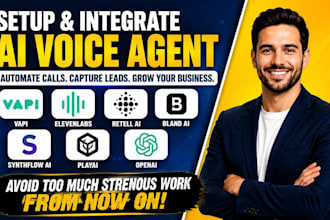 setup vapi elevenlabs retell ai openai bland ai synthflow ai playai integration