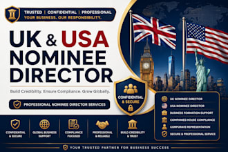 be your UK and USA nominee director for your business