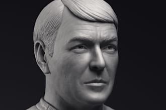optimized 3dsculpt for print,stl,warhammer,bambu lab,3d human figure,solidworks