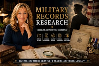 find military service records