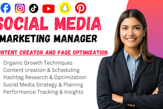 manage social media and create content for spanish coaches and businesses