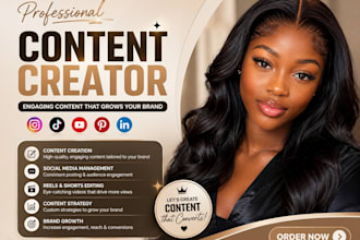be your content writer smm
