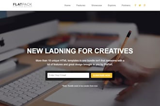 lead capture page opt in page waitlist page form page lead capture landing page