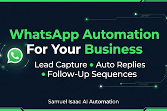 build a whatsapp automation system for lead capture and follow up