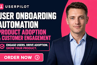 set up userpilot user onboarding automation product adoption and customer engage