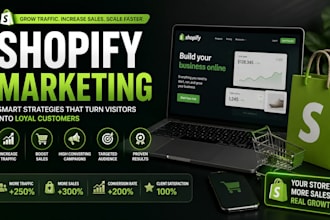 shopify marketing, shopify promotion, ecommerce marketingn to boost sales