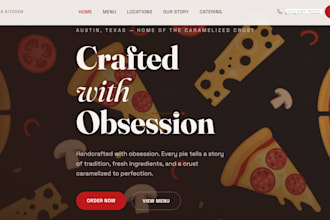 build a custom website from scratch