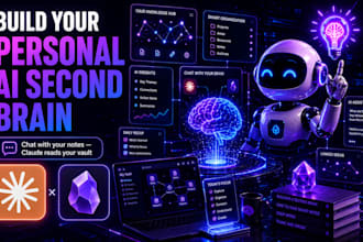 build your personal ai second brain with claude and obsidian